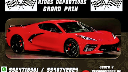 Reparación y Venta de Rines Deportivos Grand Prix Iztapalapa en Iztapalapa