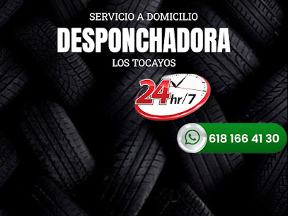 Desponchadora Móvil Los Tocayos en Durango