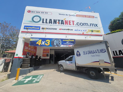 Llantanet Oriente en Tuxtla Gutiérrez