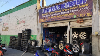 Llantera 5 de Febrero en Guadalajara