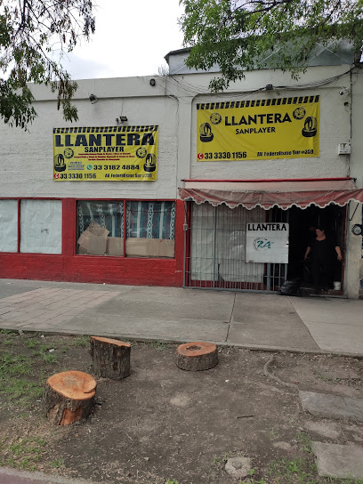 Llantera Sanplayer en Guadalajara