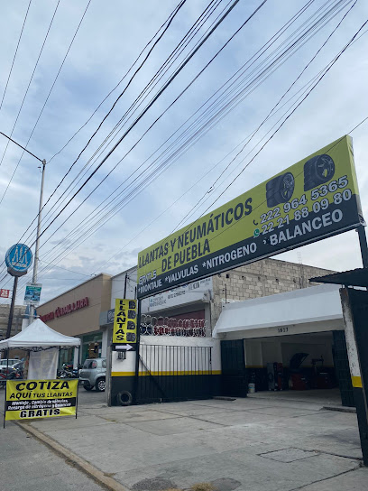 Llantas y Neumáticos de Puebla en Puebla