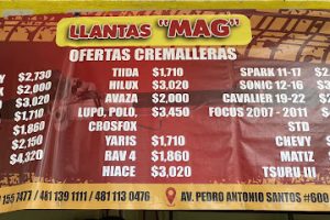 Llantas y Refacciones Mag en Cd. Valles