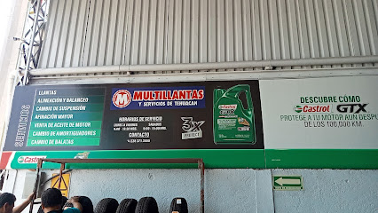 Multillantas y Servicios de Tehuacan en Tehuacán
