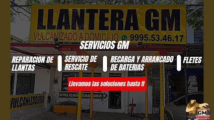 Llantera Gm en Mérida