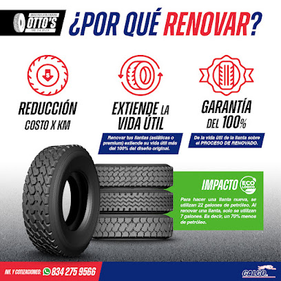 Otto's Tire en Cd. Victoria