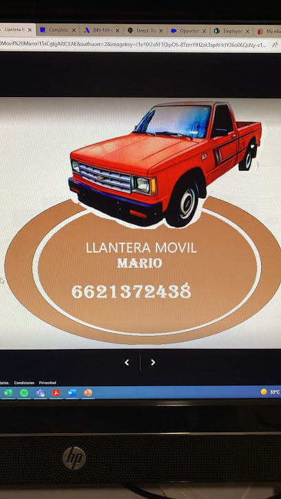 Llantera Móvil Mario en Hermosillo