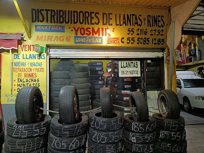 Distribuidora de Llantas y Rines Yosmir en Iztapalapa