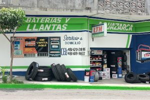 Baterías y Llantas Aguazarca en Cd. Valles