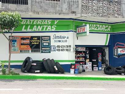 Baterías y Llantas Aguazarca en Cd. Valles