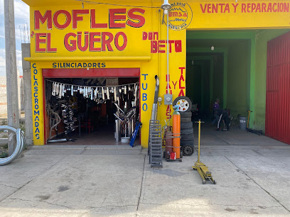 Mofles y Llantas El Güero en San Martín Texmelucan