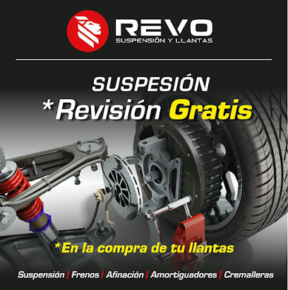 Revo Llantas, Suspenciones y Frenos en Juárez